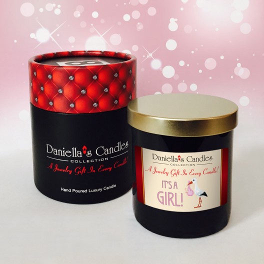 It's A Girl! Jewelry Candle