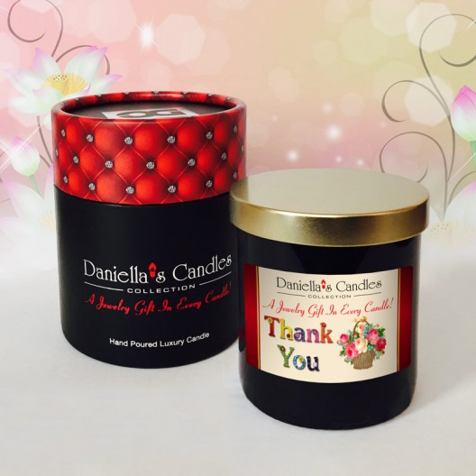 Thank You Jewelry Candle