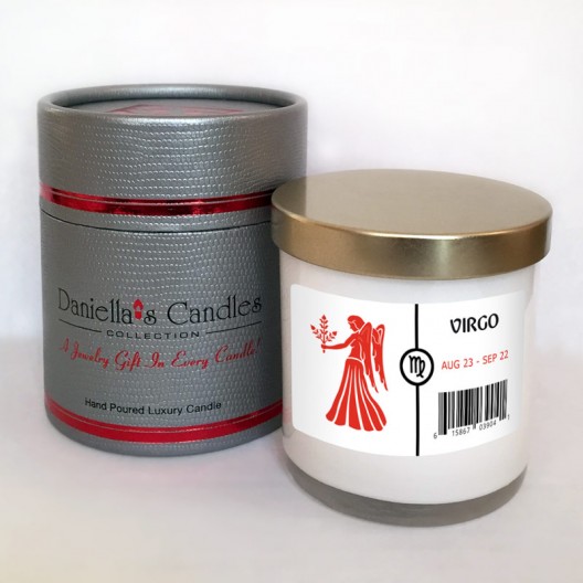 Virgo Jewelry Candle