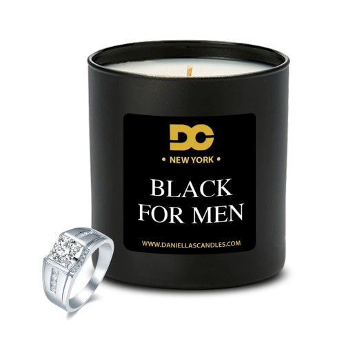 Black For Men Type Men's Jewelry Candle