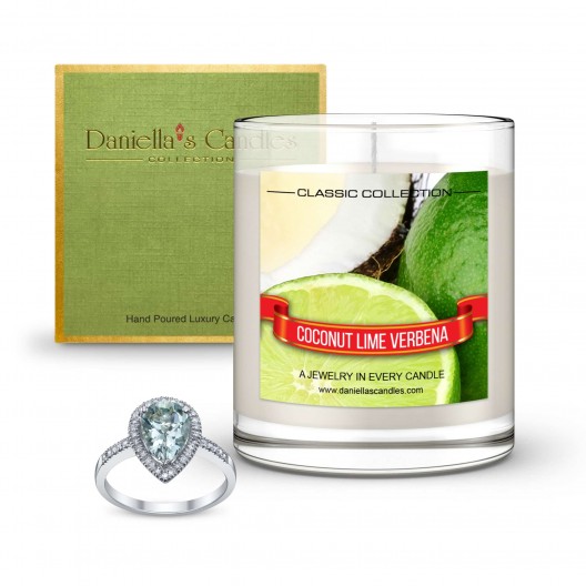 Coconut Lime Verbena Jewelry Candle