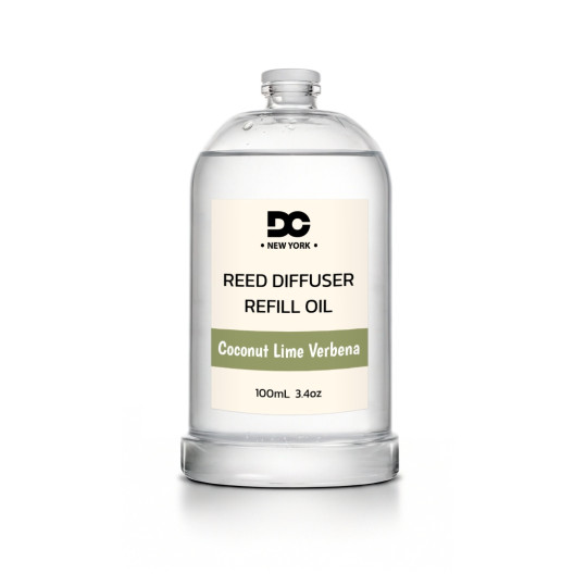 Coconut Lime Verbena Reed Diffuser Refill Oil 3.4oz/100mL
