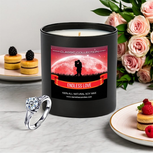 Endless Love Jewelry Candle