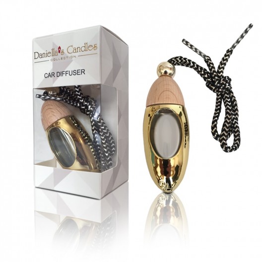 Car Diffuser Air Freshener - Gold