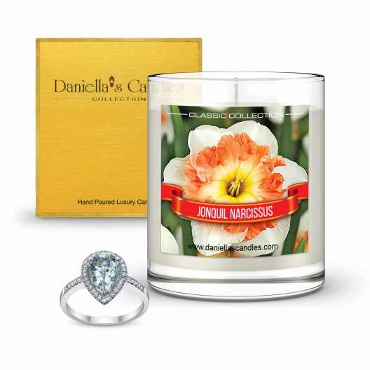 Jonquil Narcissus Jewelry Candle
