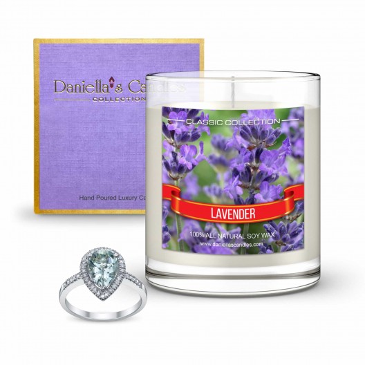 Lavender Jewelry Candle