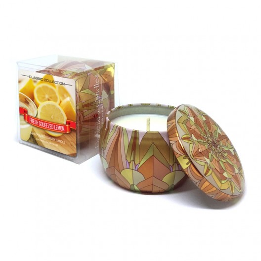 Fresh Squeezed Lemon Travel Tin Candle