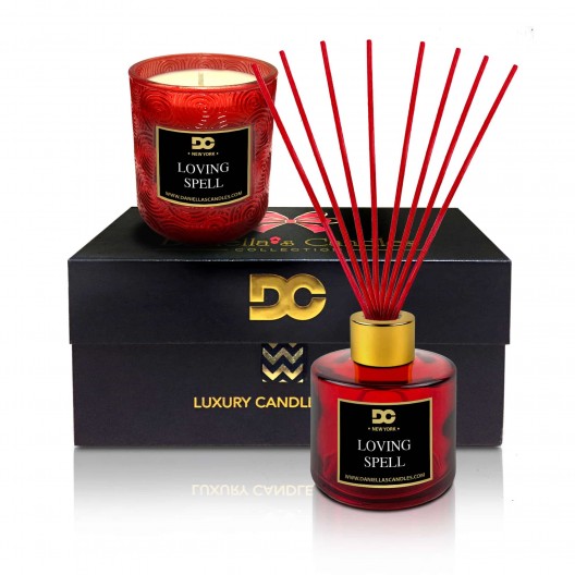 Loving Spell Candle and Diffuser Gift Set