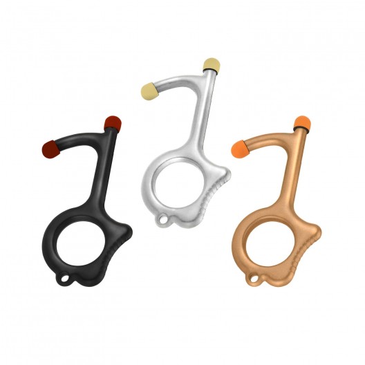No Touch Door Opener Keychain Tool