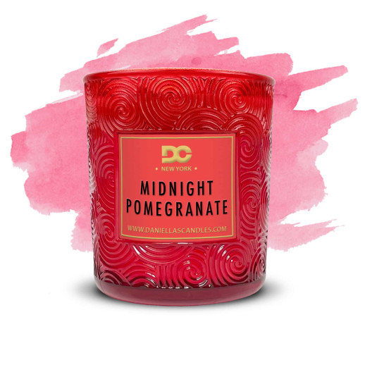 Midnight Pomegranate Classy Candle