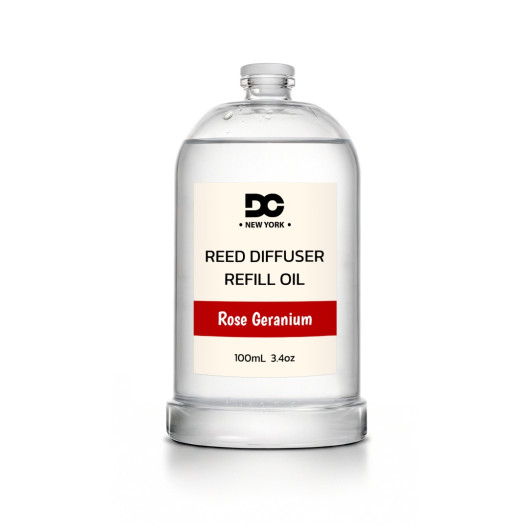 Rose Geranium Reed Diffuser Refill Oil 3.4oz/100mL