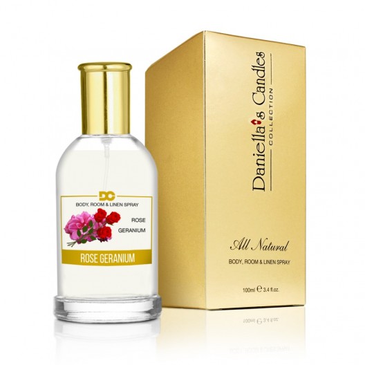Rose Geranium - Room, Body & Linen Spray