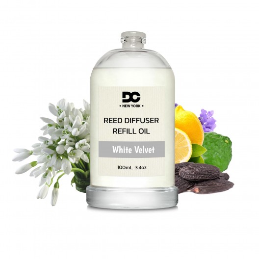 White Velvet Reed Diffuser Refill Oil 3.4oz/100mL